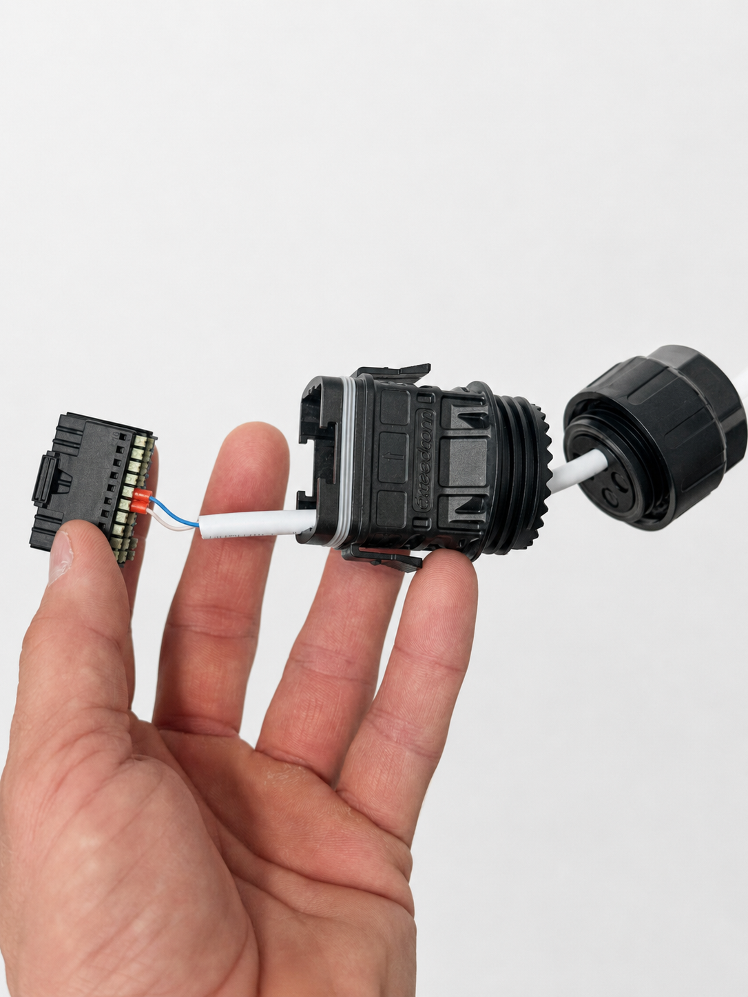 Terminaler og pin-positioner i Growatt COM-stik